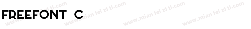 FreeFont c4字体转换